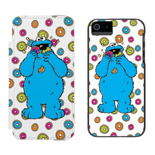 Capa Carteira Incipio Watson™ Para iPhone 5 Cookie MonsterDonut Destroyer