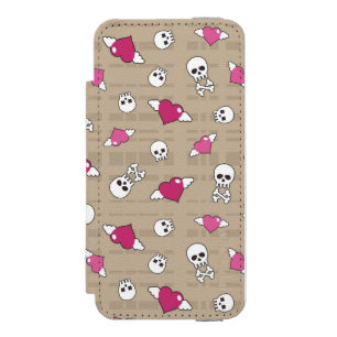 Capa Carteira Incipio Watson™ Para iPhone 5 Crânios