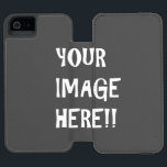 Capa Carteira Incipio Watson™ Para iPhone 5 Crie seu próprio caso de wallet do iPhone SE  iPho<br><div class="desc">Design o seu gabinete de bolso iPhone SE  iPhone 5/5s Preto com a incrível ferramenta de personalização do Zazzle. Adicione seu próprio texto,  foto,  imagem ou design.</div>