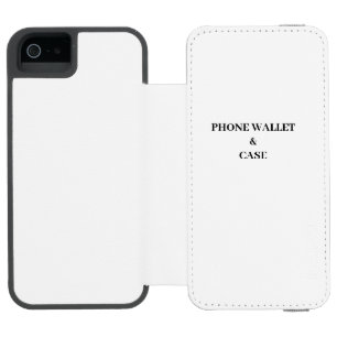 Capa Carteira Incipio Watson™ Para iPhone 5 Crie Sua Própria Promoção de Marca Simples