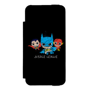 Capa Carteira Incipio Watson™ Para iPhone 5 Desenho da Mini Justice League