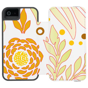 Capa Carteira Incipio Watson™ Para iPhone 5 Desenho Floral 19