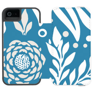 Capa Carteira Incipio Watson™ Para iPhone 5 Desenho Floral 20