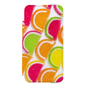 Capa Carteira Incipio Watson™ Para iPhone 5 Doces diferentes coloridos da geléia