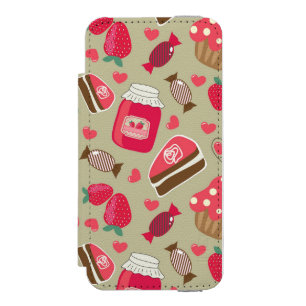 Capa Carteira Incipio Watson™ Para iPhone 5 Doces retros
