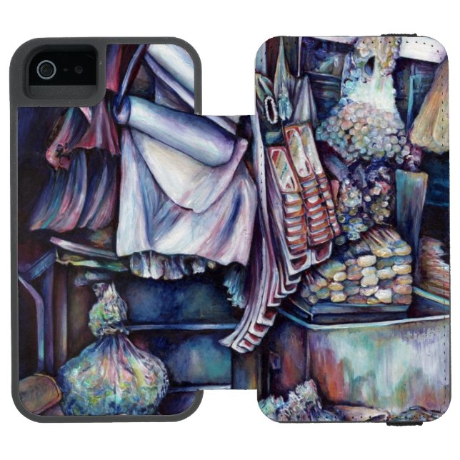 Capa Carteira Para iPhone, Incipio Especiais esplêndidos do Tekka Center (Fólio aberto)