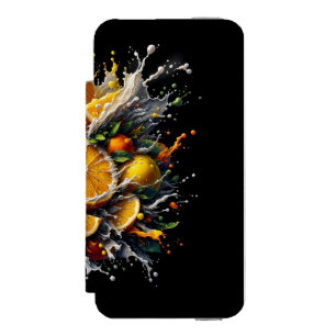 Capa Carteira Incipio Watson™ Para iPhone 5 Explosão de Citrinos