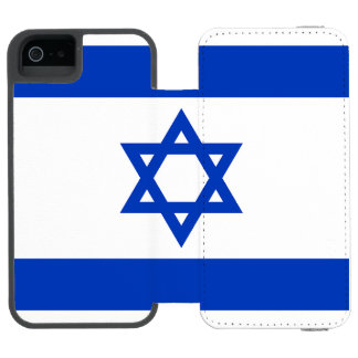 Capa Carteira Incipio Watson™ Para iPhone 5 Flag of Israel