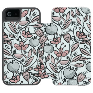 Capa Carteira Incipio Watson™ Para iPhone 5 floral de pop art