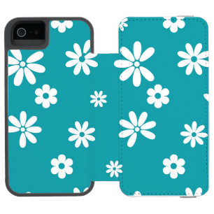 Capa Carteira Incipio Watson™ Para iPhone 5 Flores e Pétalas 5