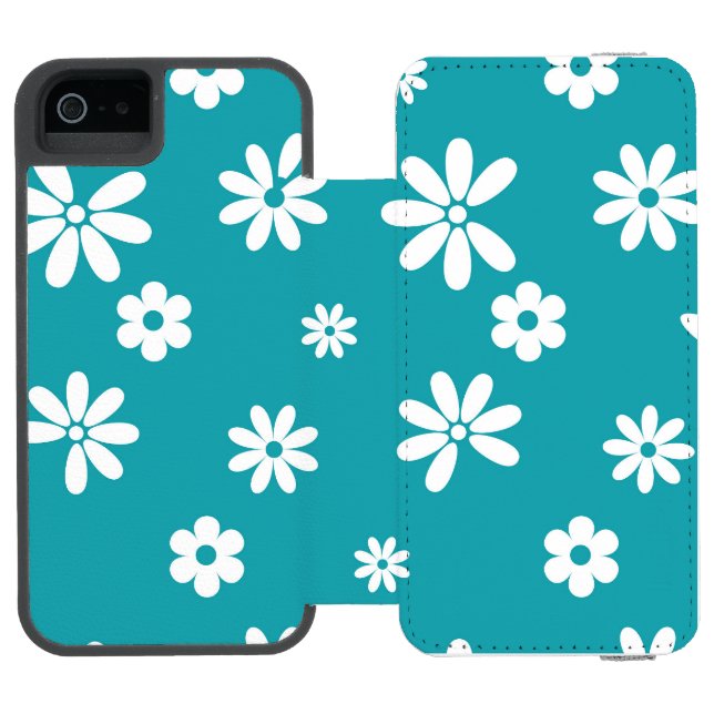 Capa Carteira Para iPhone, Incipio Flores e Pétalas 5 (Fólio aberto)