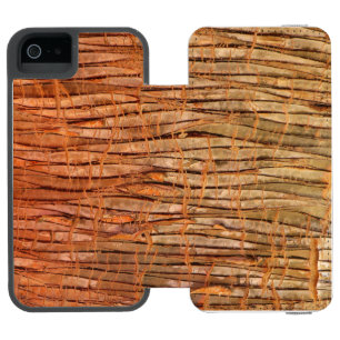 Capa Carteira Incipio Watson™ Para iPhone 5 Foto tropical da natureza do latido de árvore