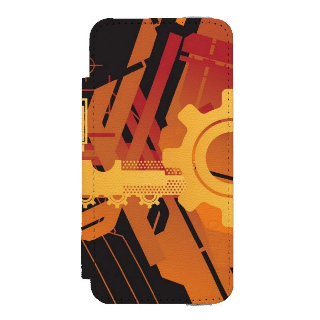 Capa Carteira Para iPhone, Incipio Fundo de intervalo mínimo técnico (Frente do fólio)