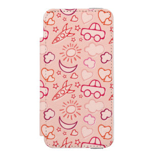 Capa Carteira Incipio Watson™ Para iPhone 5 fundo do brinquedo