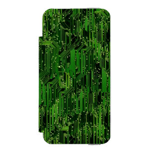 Capa Carteira Incipio Watson™ Para iPhone 5 Fundo do conselho de circuito