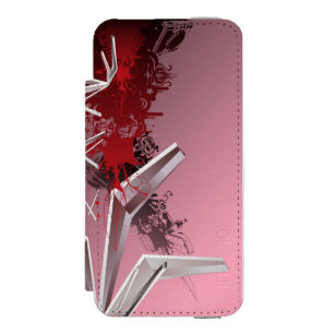 Capa Carteira Incipio Watson™ Para iPhone 5 Fundos do design