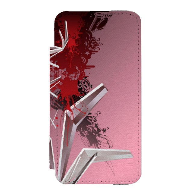 Capa Carteira Para iPhone, Incipio Fundos do design (Frente do fólio)