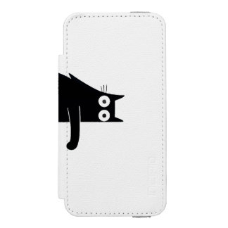 Capa Carteira Incipio Watson™ Para iPhone 5 Gato amante presentes Titular Conjunto iPhone