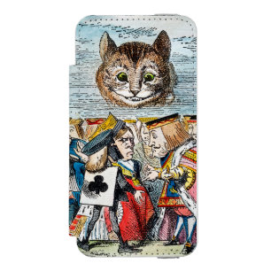 Capa Carteira Incipio Watson™ Para iPhone 5 Gato de Cheshire, 1865
