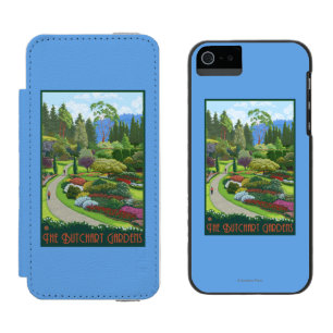 Capa Carteira Incipio Watson™ Para iPhone 5 Jardins de Butchart - baía de Brentwood