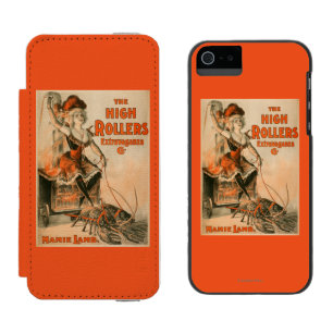 Capa Carteira Incipio Watson™ Para iPhone 5 Jogo do cordeiro Mamie" da extravagância dos rolos