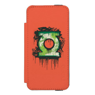 Capa Carteira Incipio Watson™ Para iPhone 5 Lanterna verde - símbolo torcido da inocência