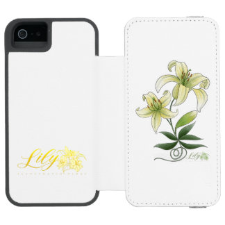 Capa Carteira Incipio Watson™ Para iPhone 5 Lírios