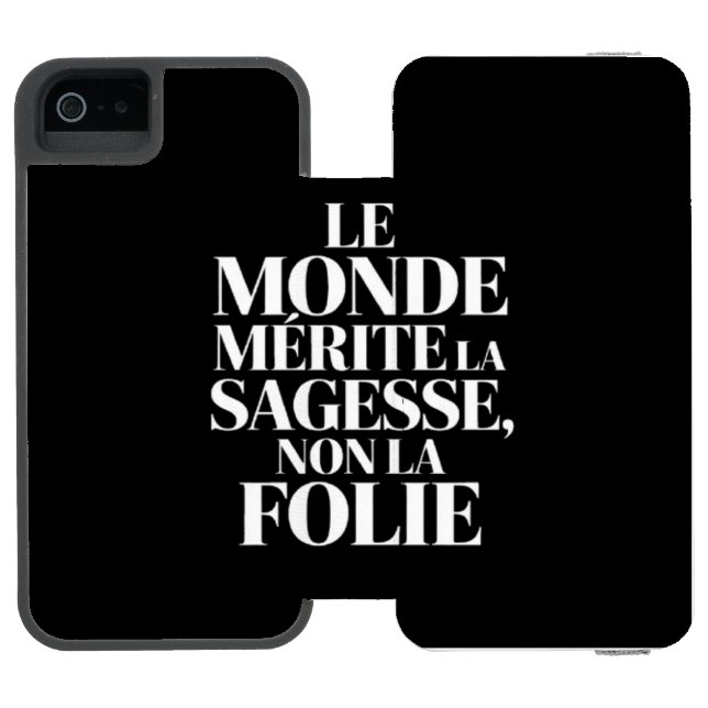 Capa Carteira Para iPhone, Incipio Monde sans stabilité (Fólio aberto)