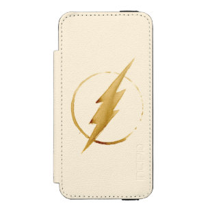 Capa Carteira Incipio Watson™ Para iPhone 5 O Flash   Emblema do tórax amarelo