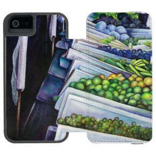 Capa Carteira Incipio Watson™ Para iPhone 5 O Lado Mais Leve da Rua Lavanda, Singapura