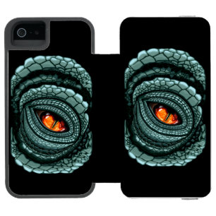 Capa Carteira Incipio Watson™ Para iPhone 5 Olho de Predador Réptil Primitivo