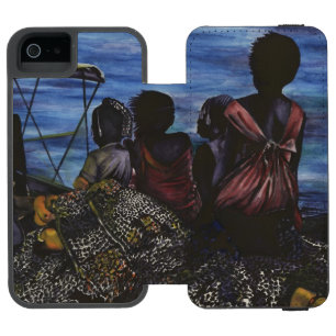 Capa Carteira Incipio Watson™ Para iPhone 5 Onde está o Pai? Ilha Harbor
