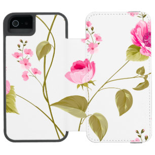 Capa Carteira Incipio Watson™ Para iPhone 5 Padrão de Flores 19