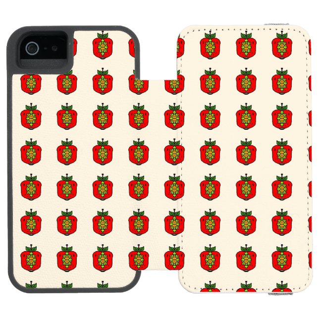 Capa Carteira Para iPhone, Incipio Padrão de Mandala Floral (Fólio aberto)