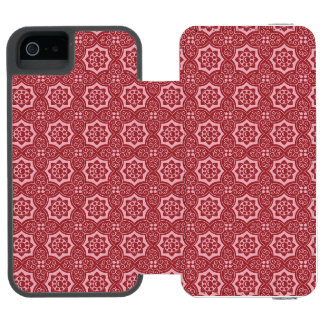 Capa Carteira Incipio Watson™ Para iPhone 5 Padrão floral elegante