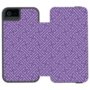 Capa Carteira Incipio Watson™ Para iPhone 5 Padrão Sayagata, Japonês, Roxo e Rosa