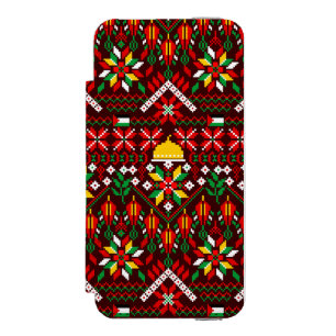 Capa Carteira Incipio Watson™ Para iPhone 5 Palestina Tatreez Embroderia Tradicional