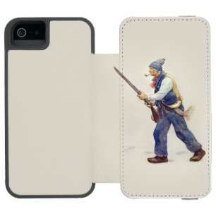 Capa Carteira Incipio Watson™ Para iPhone 5 Patriote Québec Rébellion 1837-1838 Henri Julien