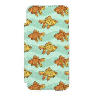 Capa Carteira Incipio Watson™ Para iPhone 5 Peixe-teste padrão