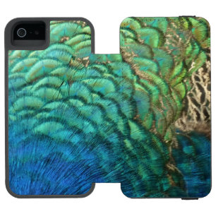Capa Carteira Incipio Watson™ Para iPhone 5 Penas de Peacock I Abstrato