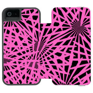Capa Carteira Incipio Watson™ Para iPhone 5 pinkblackanista floral
