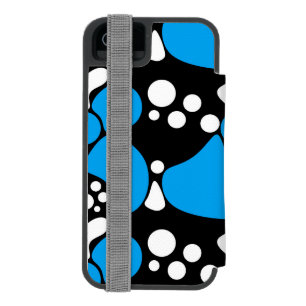 Capa Carteira Incipio Watson™ Para iPhone 5 Pontos de abstrato sem costura mancham círculos mo
