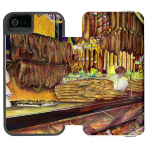 Capa Carteira Incipio Watson™ Para iPhone 5 Porco, Budapeste