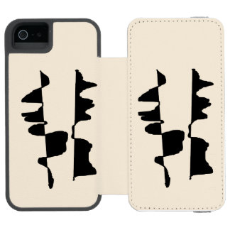 Capa Carteira Incipio Watson™ Para iPhone 5 Protection Smartphone Abstrait Dual Face