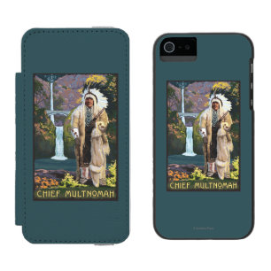 Capa Carteira Incipio Watson™ Para iPhone 5 Quedas de Multnomah, OregonChief Multnomah