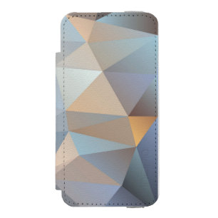 Capa Carteira Incipio Watson™ Para iPhone 5 Refrigere o teste padrão abstrato do triângulo