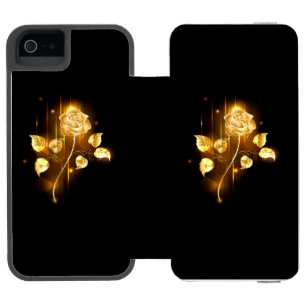 Capa Carteira Incipio Watson™ Para iPhone 5 Rosa do ouro ( rosa dourado )