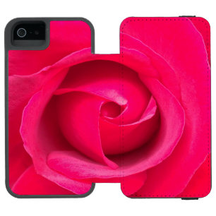 Capa Carteira Incipio Watson™ Para iPhone 5 Rosa Rosa Vermelha Romântica