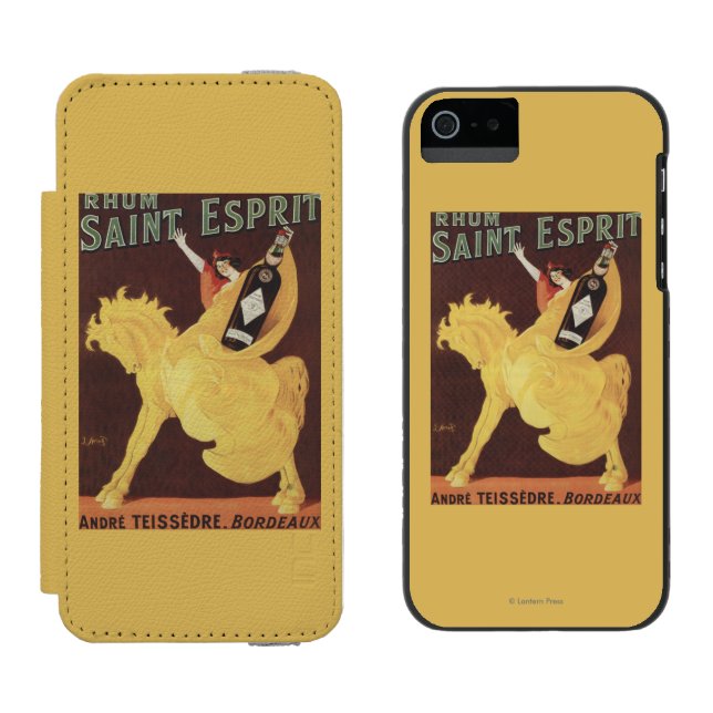 Capa Carteira Para iPhone, Incipio Santo Esprit de Rhum - Promo de Andre Teissedre (Lado a lado)