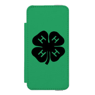 Capa Carteira Incipio Watson™ Para iPhone 5 Símbolo: clube 4-H
